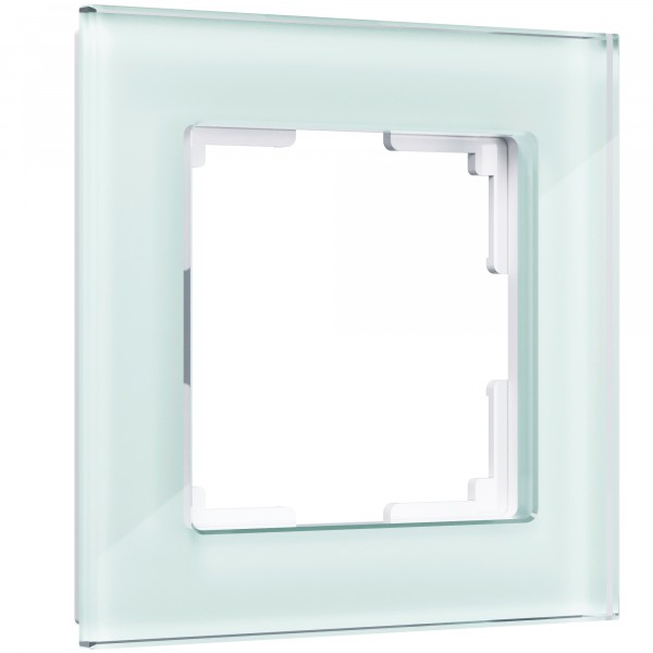 Рамка на 1 пост Werkel WL01-Frame-01 Favorit (натуральное стекло) - купить в Севастополе