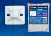 Самоклеющиеся площадки Uniel UCM-S30 White 100 POLYBAG - купить в Севастополе