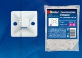 Самоклеющиеся площадки Uniel UCM-S20 White 100 POLYBAG - купить в Севастополе