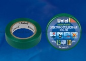 Изолента uniel UIT-135P 10/15/01 GRN - купить в Севастополе