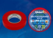 Изолента Uniel UIT-135P 20/15/01 RED - купить в Севастополе
