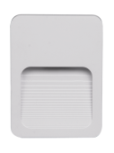 Светильник фасадный для подсветки стен и ступеней PST/W S120090 2w 4000K White IP44 Jazzway