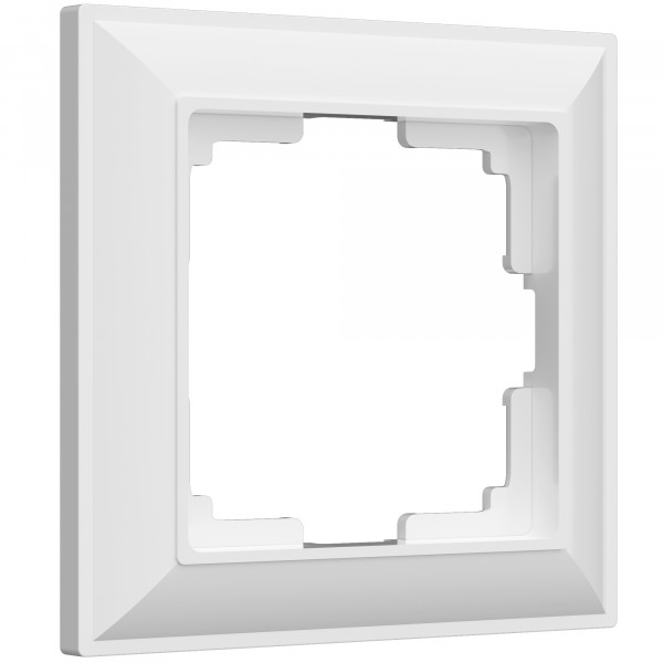 Рамка на 1 пост Werkel W0012201 Fiore (белый) - купить в Севастополе