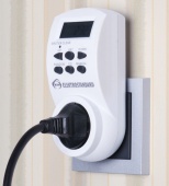 TMH-E-4 Розетка-таймер 16A x1 IP20 Белый - купить в Севастополе