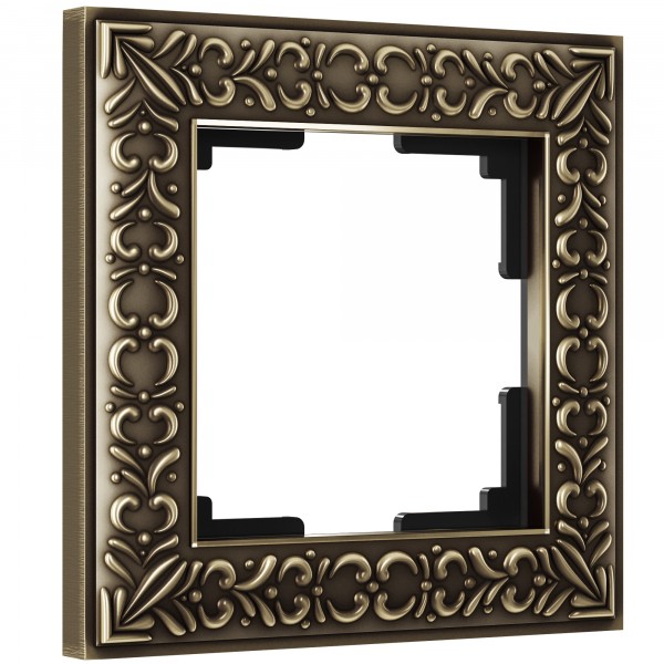 Рамка на 1 пост Werkel WL07-Frame-01 Antik (бронза) - купить в Севастополе