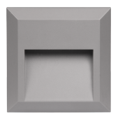 Светильник фасадный для подсветки стен и ступеней PST/W S124124 2w 4000K GREY IP65 Jazzway
