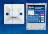 Самоклеющиеся площадки Uniel UCM-S40 White 100 POLYBAG - купить в Севастополе